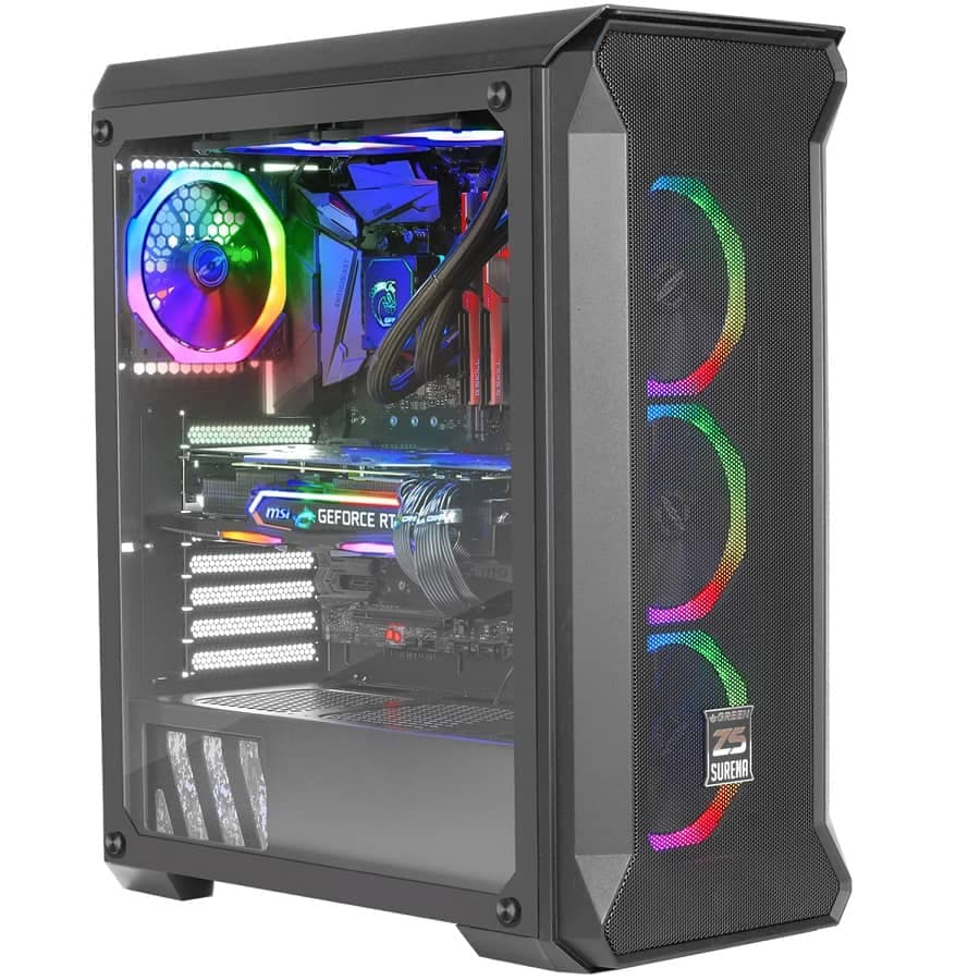 کیس کامپیوتر گیمینگ رندر Case i5 12400F RTX3060TI