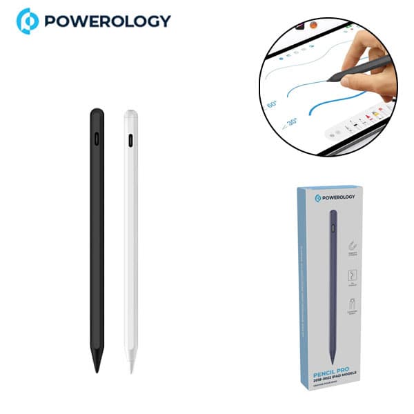 قلم لمسی پاورولوژی Powerology Pencil Pro PSMAPNWH مناسب آیپد — تصویر ۴