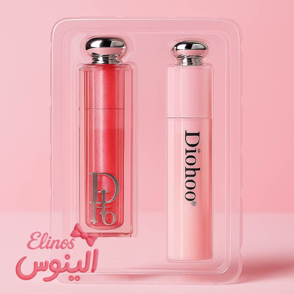 ست لیپ‌گلاس و بالم لب DROHOO مدل Dupe Dior — تصویر ۶