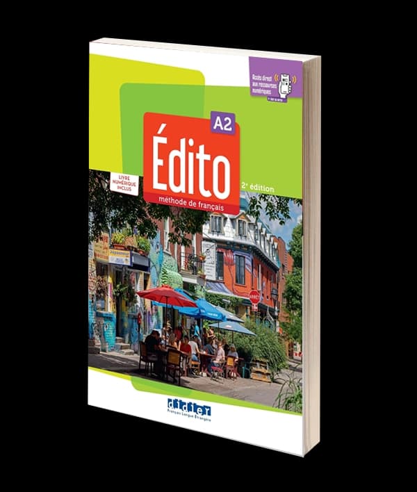 کتاب آموزش زبان فرانسه Édito A2 (ادیتو سطح A2)