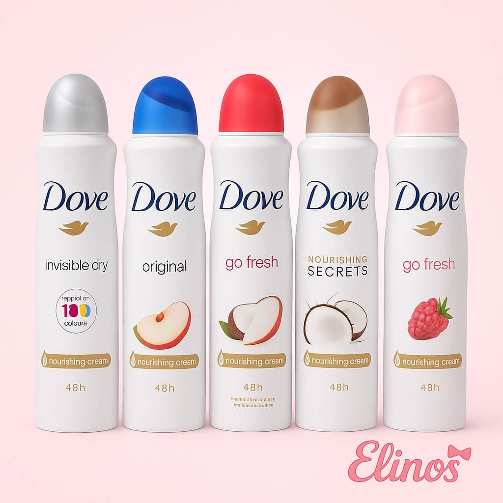 اسپری ضدتعریق DOVE مدل خوش‌بو — تصویر ۴