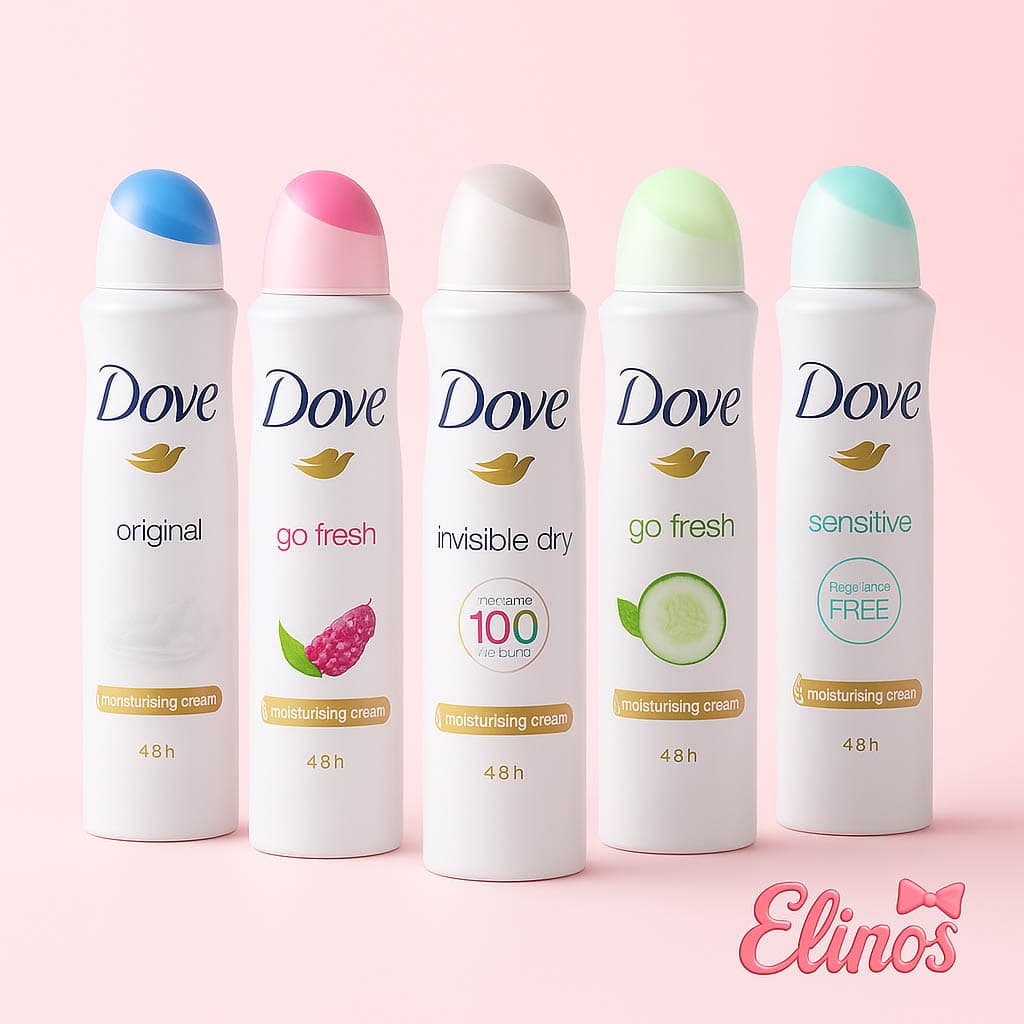 اسپری ضدتعریق DOVE مدل خوش‌بو — تصویر ۶