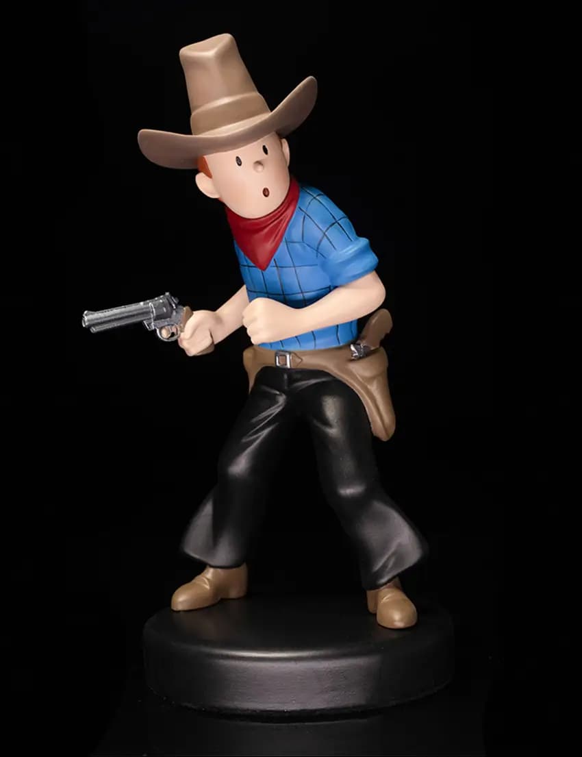 فیگور تن تن کابوی (گاوچران)Tintin Cowboy — تصویر ۵