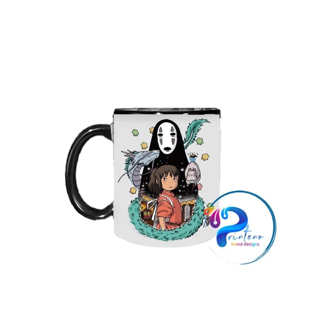 ماگ سرامیکی طرح انیمه شهر اشباح (Spirited Away) – چاپ باکیفیت و ضد خش