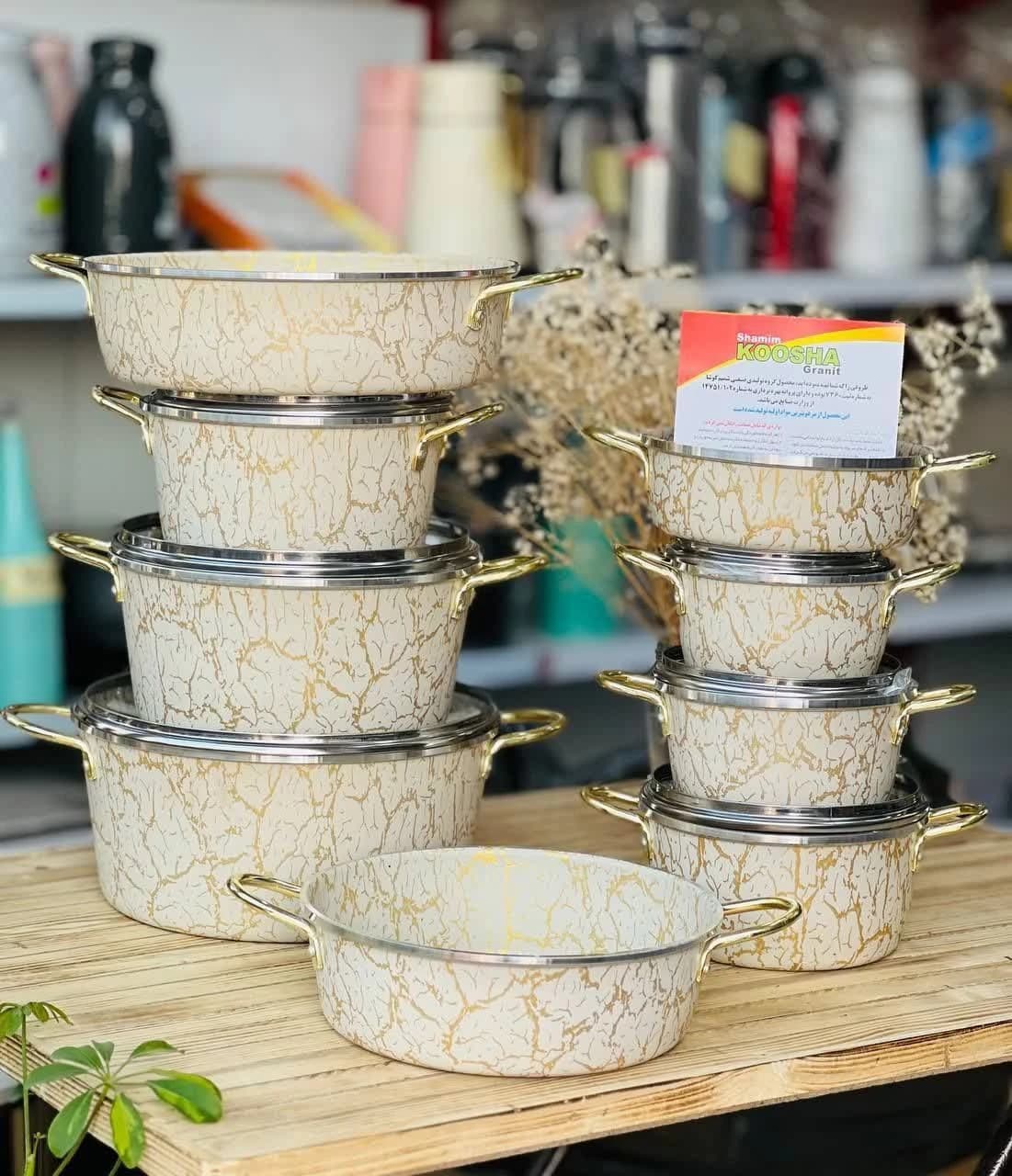 سرویس 15 پارچه ماربل کوشا
