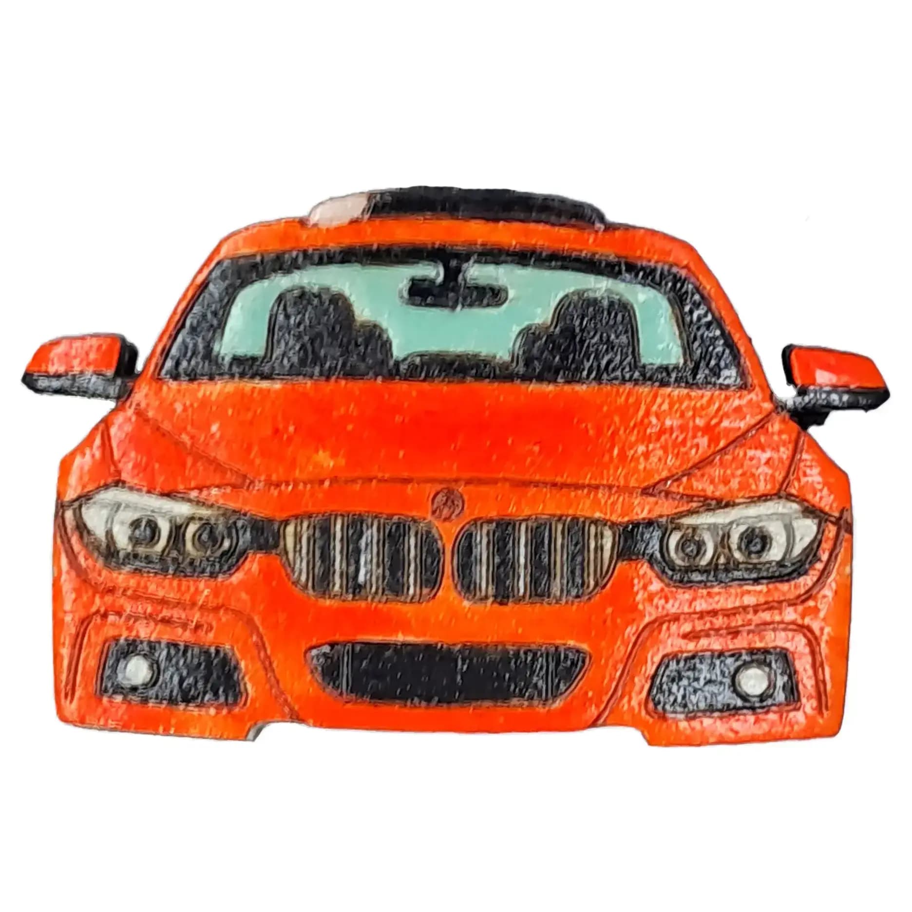 پیکسل طرح ماشین BMW