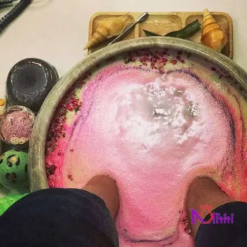 کوکتل پدیکور بمب پا — تصویر ۲