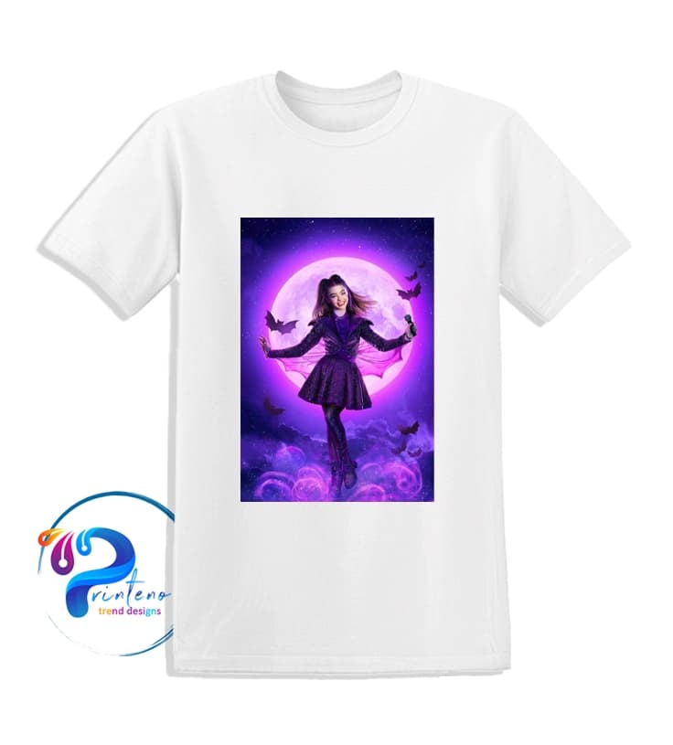 تیشرت وامپیرینا ترند | Vampirina: Teenage Vampire | مشکی و سفید – Printeno.ir — تصویر ۲