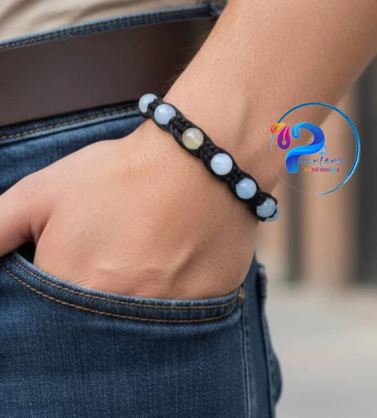 هدیه روز پدر | دستبند هفت چاکرا مردانه | 7 Chakra Bracelet for Men – Spiritual & Trendy