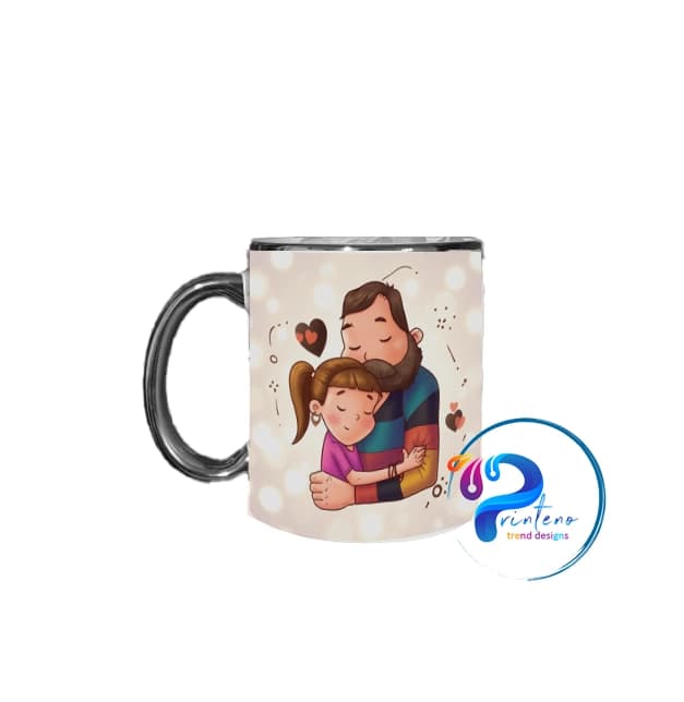 هدیه روز پدر | لیوان طرح پدر و دختر | Dad & Daughter Mug – Perfect Gift for Father’s Day
