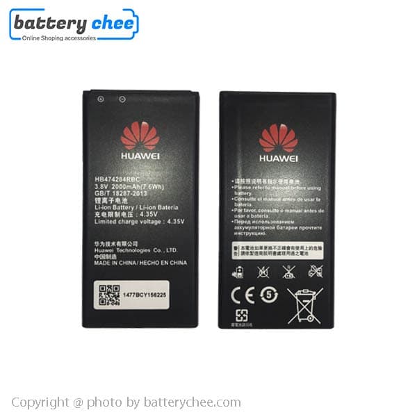 باتری گوشی هوآوی 3C Lite و و Y625 یا Huawei Honor 3C Lite مدل HB474284RBC — تصویر ۵