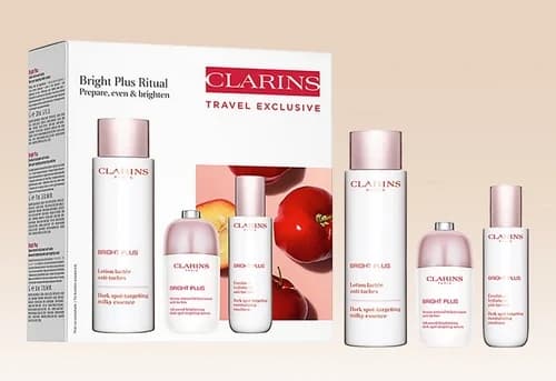 پک ضدلک کلارنس Clarins bright plus ritual set