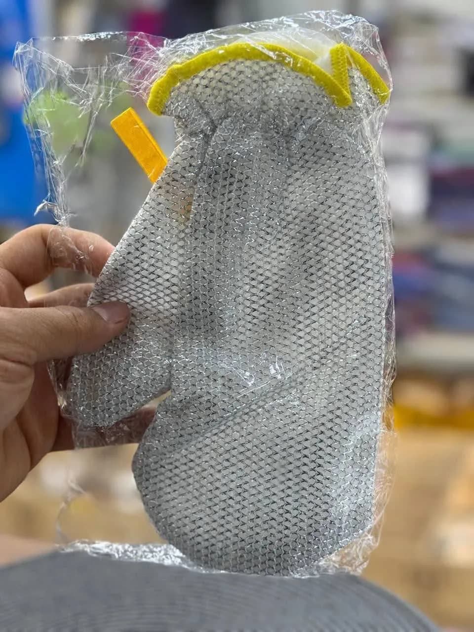 دستکش اسکاجی نقره ای
