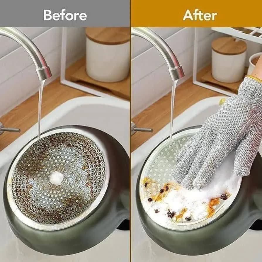 دستکش اسکاجی نقره ای — تصویر ۲