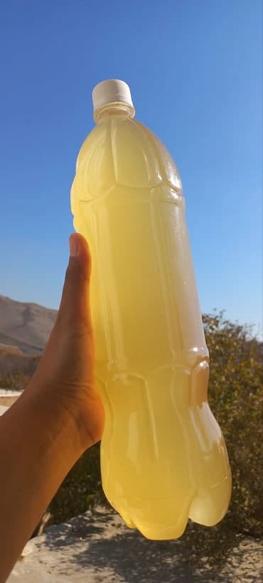 سرکه انگور طبیعی و خانگی ماندگار یک لیتری