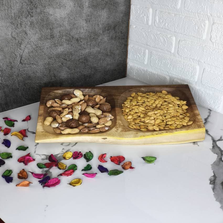 تقسیم چوبی دو خانه چوب گردو کد 119 — تصویر ۷