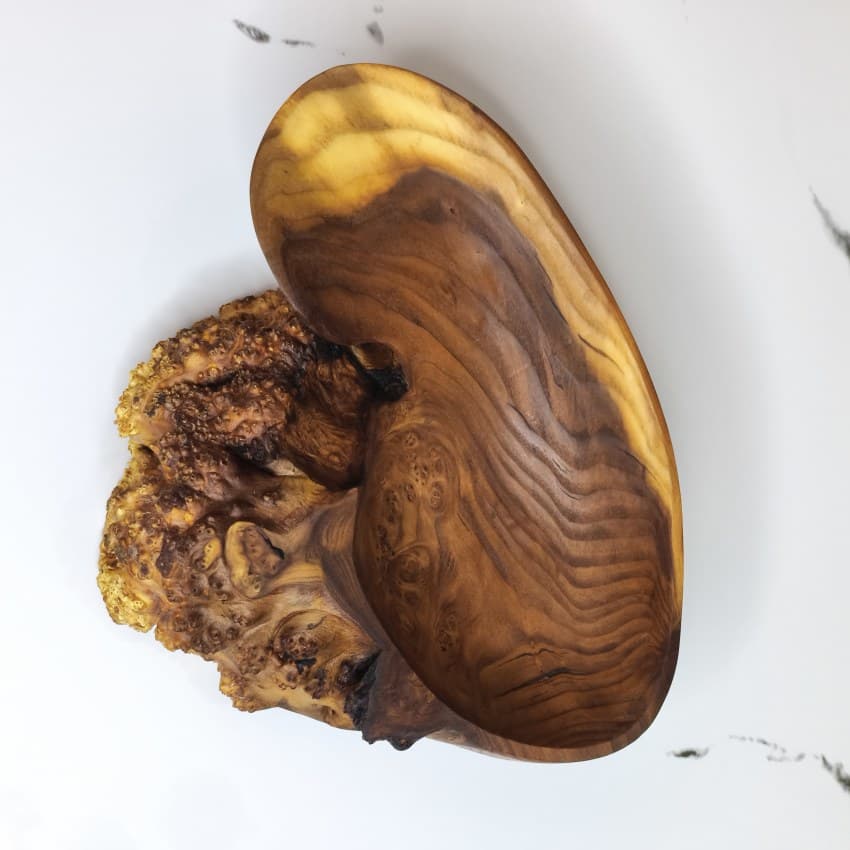 ظرف چوبی روستیک(جوش سنجد)،خاص کد 121 — تصویر ۲