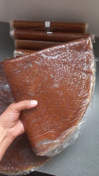 لواشک خانگی آلوچه طبیعی — تصویر ۴