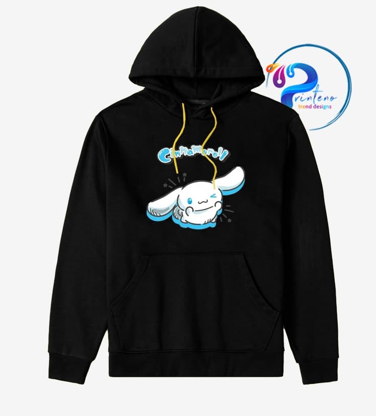 هودی طرح Cinnamoroll | شخصیت Cinnamoroll از دنیای Hello Kitty + عکس دلخواه شما — تصویر ۲