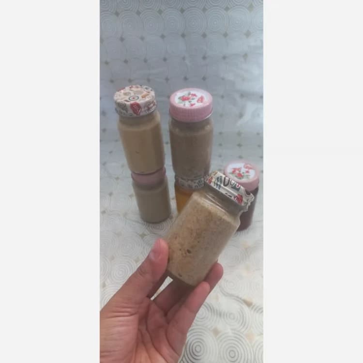 کره بادام درختی مامایی ماندگار طبیعی خالص (بدون افزودنی) — تصویر ۳