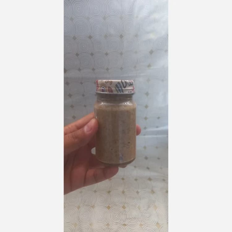 کره بادام درختی مامایی ماندگار طبیعی خالص (بدون افزودنی) — تصویر ۴