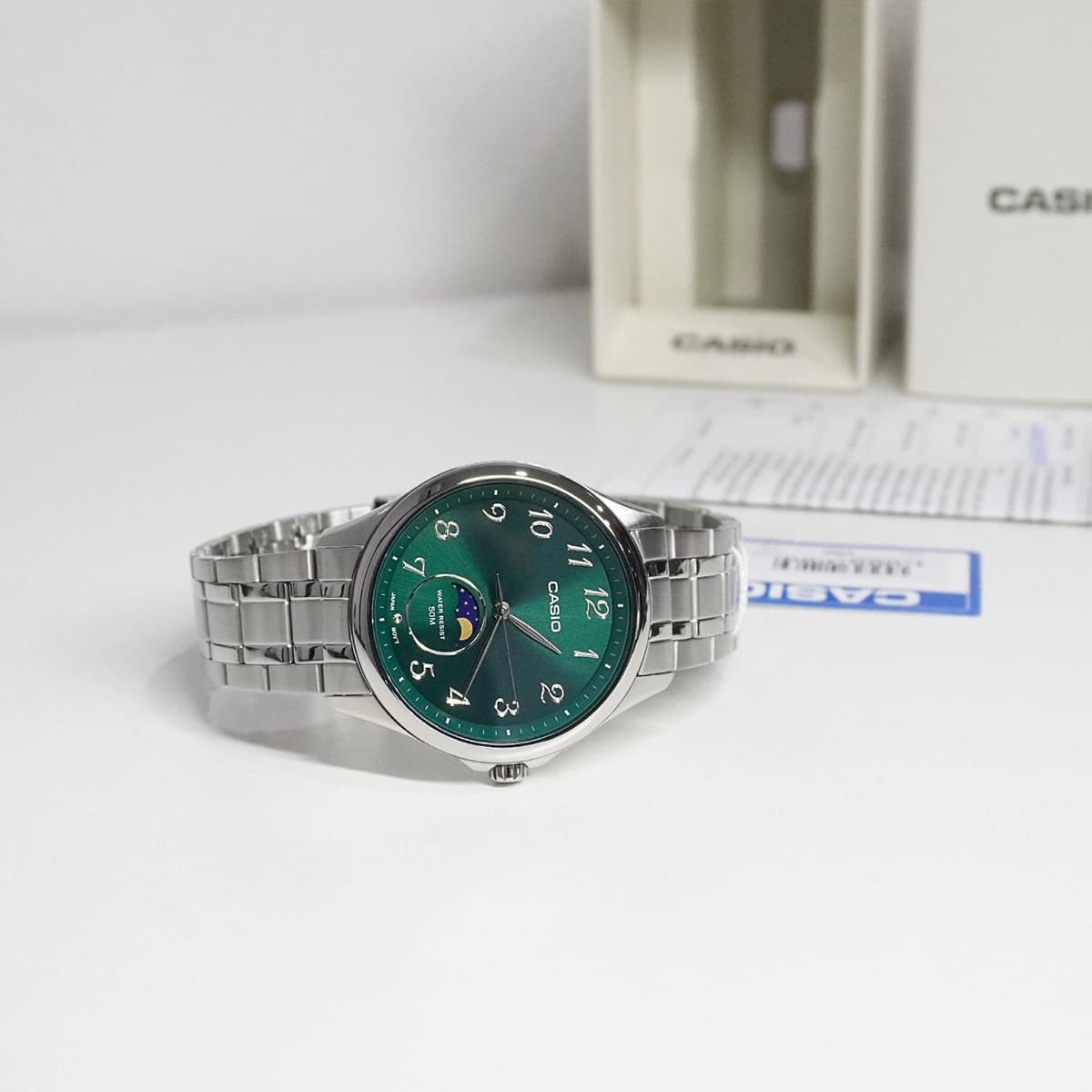 ساعت مچی اورجینال مردانه کاسیو Casio مدل MTP-M110D-3AV — تصویر ۹