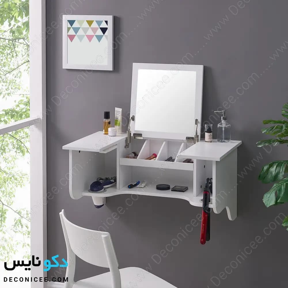 میز آرایش دیواری مدل MA137 دکونایس — تصویر ۹