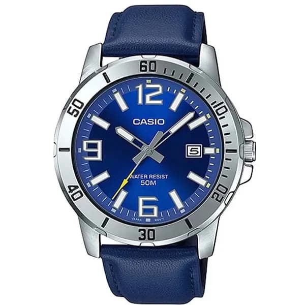 ساعت مچی اورجینال مردانه کاسیو Casio مدل MTP-VD01L-2B — تصویر ۹