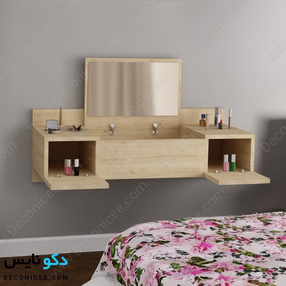میز آرایش دیواری دکونایس مدل MA123 — تصویر ۹