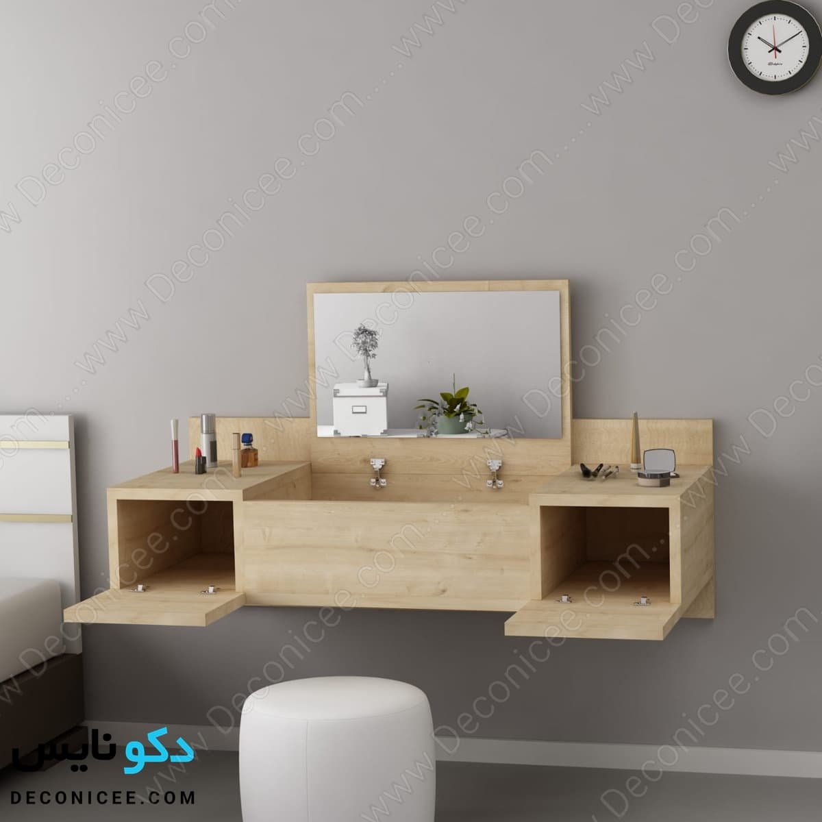 میز آرایش دیواری دکونایس مدل MA123 — تصویر ۳