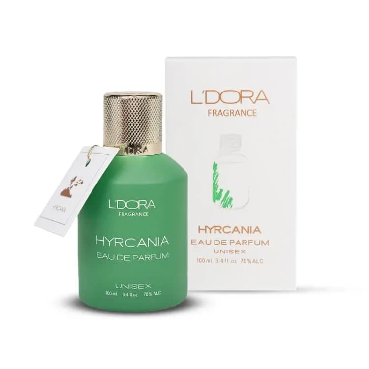 ادوپرفیوم مدل HYRCANIA فرگرنس 100 میلی‌لیتر هربال (Herbal) — تصویر ۴