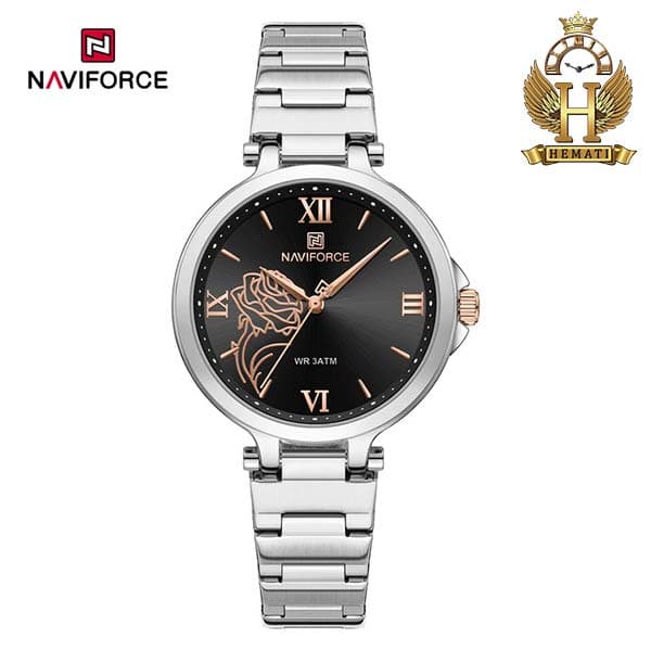 ساعت مچی اورجینال زنانه نیوی فورس Naviforce مدل NF5060 G/W — تصویر ۱۰
