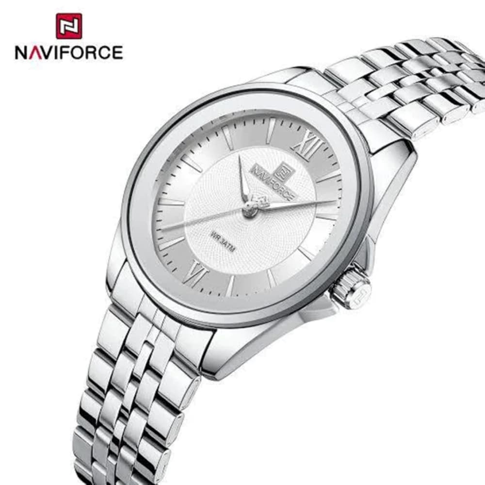 ساعت مچی اورجینال زنانه نیوی فورس Naviforce مدل NF5067 S/W — تصویر ۲