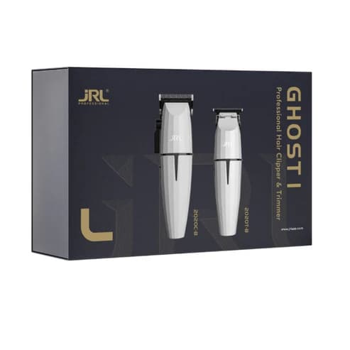 ست ماشین اصلاح حجم زن و خط زن جی آر ال سفید مدل JRL GHOST 1 — تصویر ۴