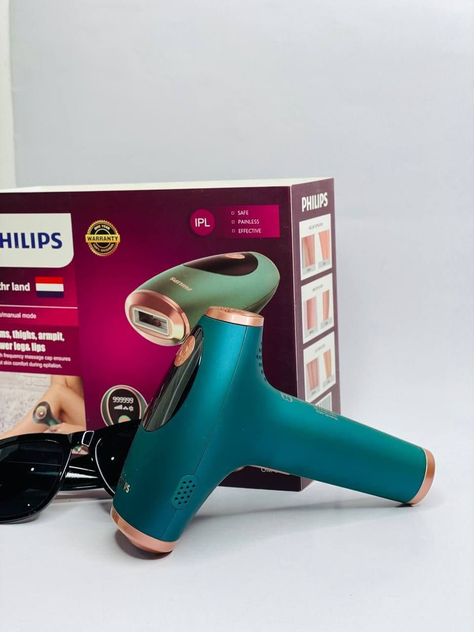دستگاه لیزر حرفه ای موهای زائد بدن مدل فیلیپس OM-3022 — تصویر ۶