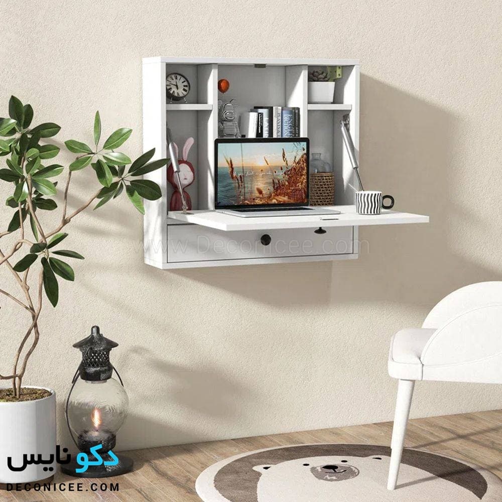 میز تحریر دیواری تاشو مدل MTD101 — تصویر ۵