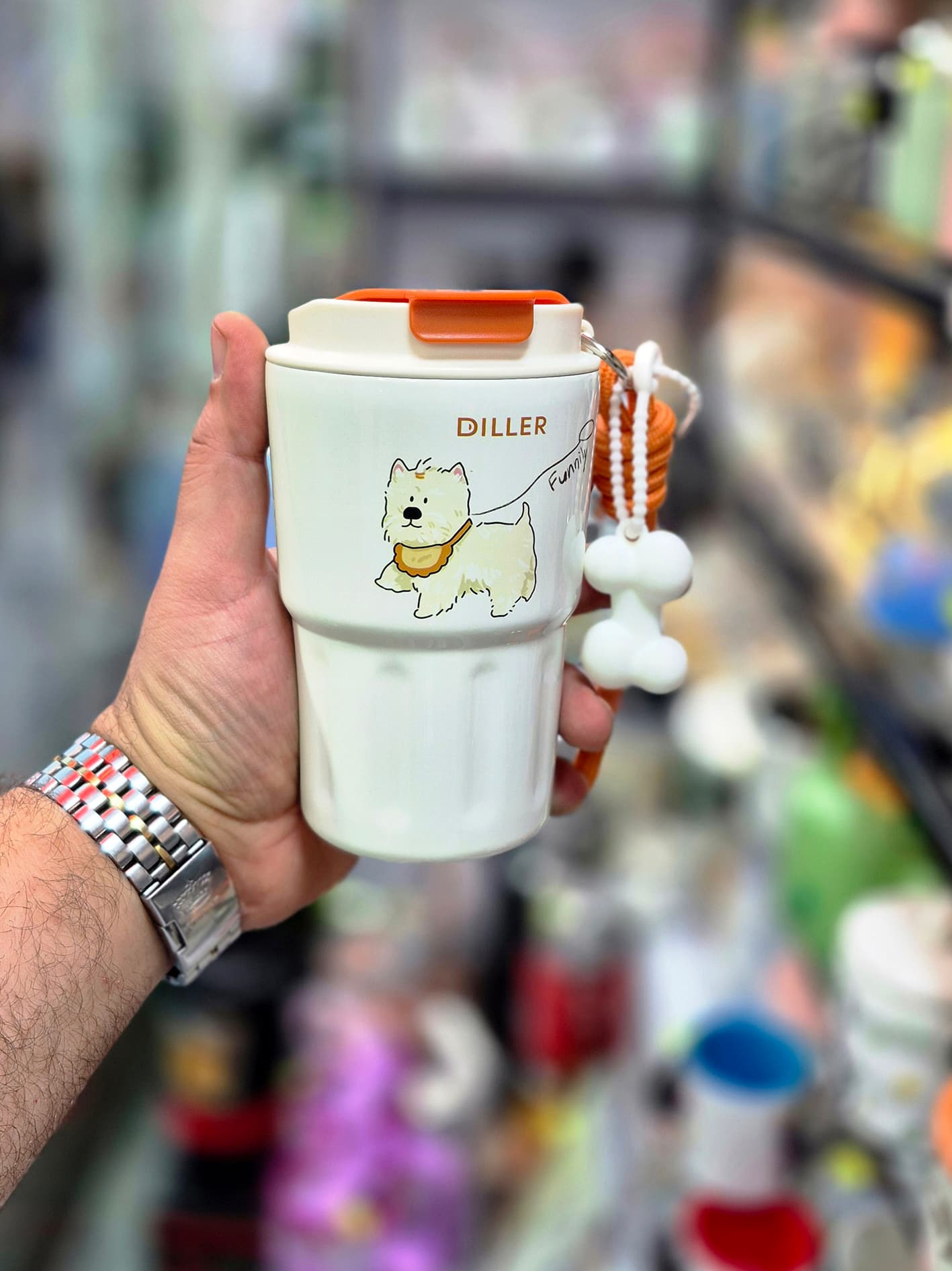 تراول ماگ دیلر 360میل مدل سگ — تصویر ۸