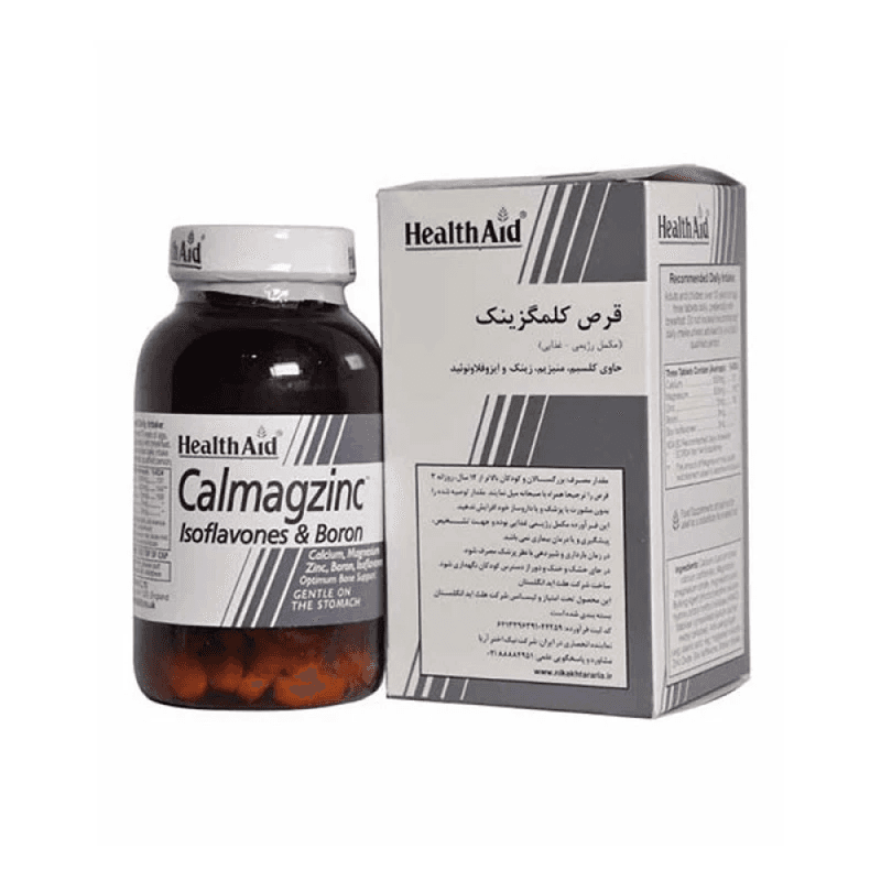 قرص کلمگزینک HealthAid بسته 60 عددی — تصویر ۸