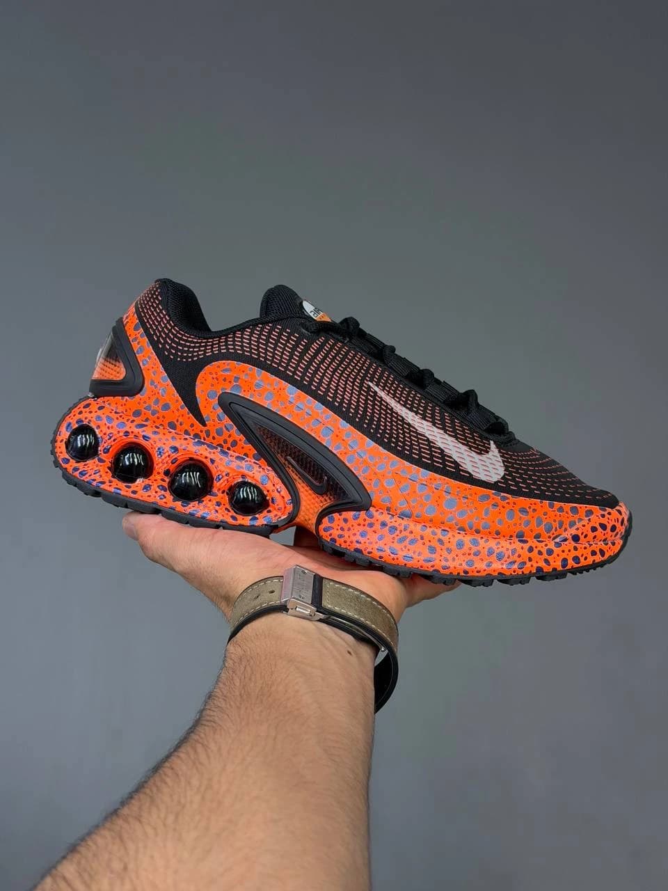 کتونی نایک ایرمکس دی ان نارنجی مشکی Nike Air Max Dn Orange Black — تصویر ۵