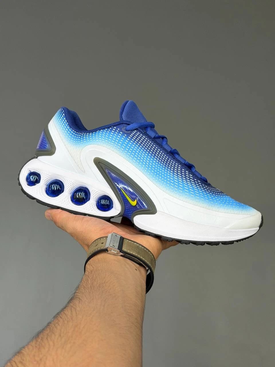 کتونی نایک ایرمکس دی ان آبی سفید Nike Air Max Dn Blue White
