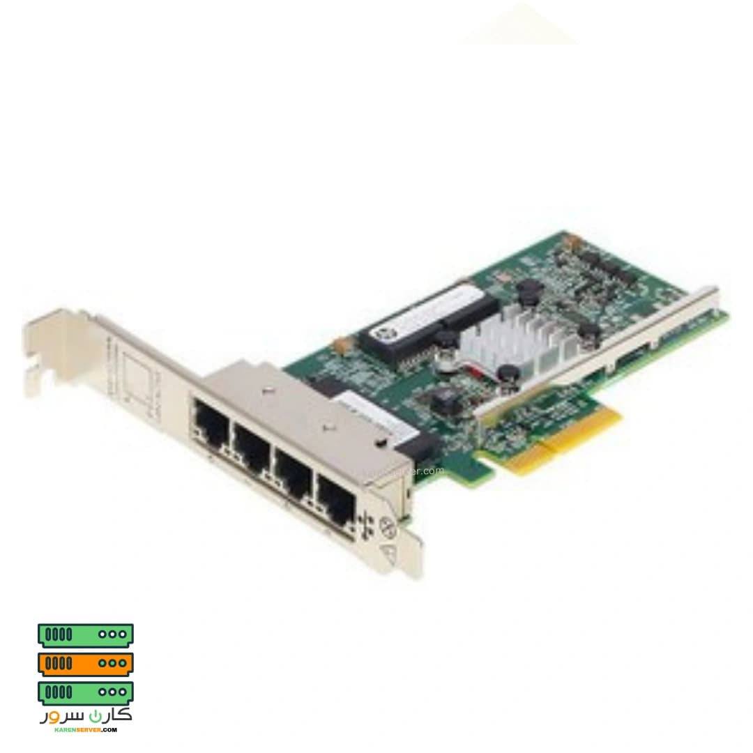 کارت شبکه HPE Ethernet 1Gb 4-port 366T Adapter