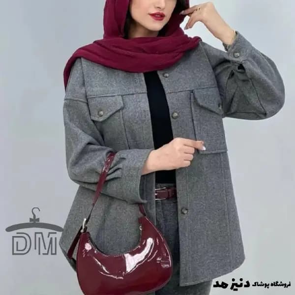 شکت زنانه فوتر پاییزه مدل خاص در رنگ‌های جذاب — تصویر ۱۲