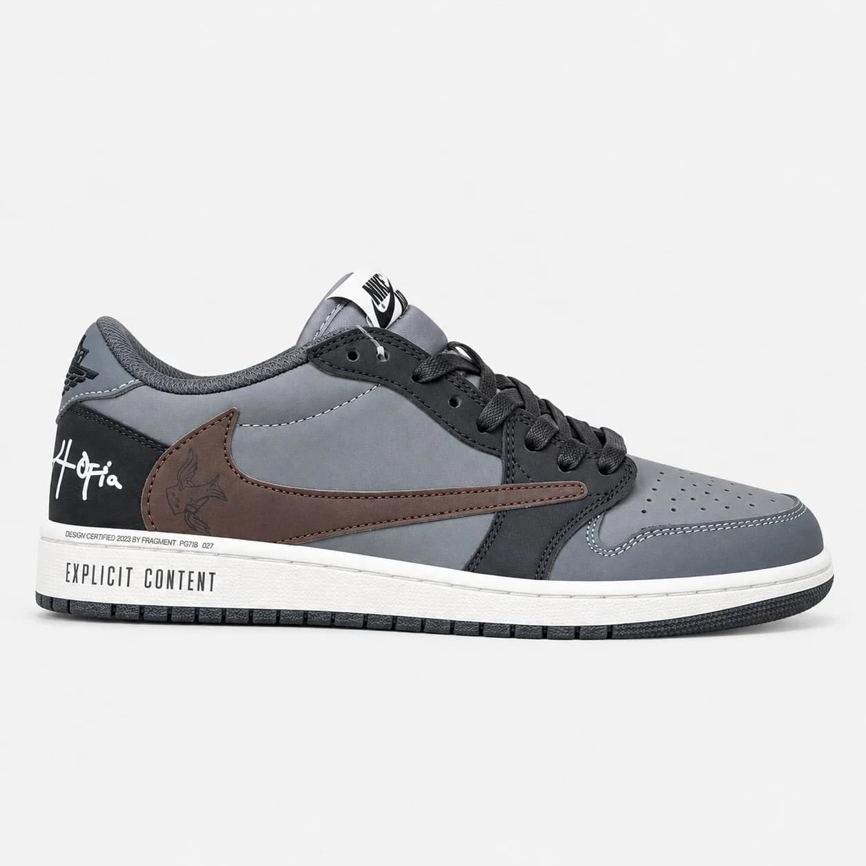کتونی جردن وان لو تراویس اسکات یوتوپیا Air Jordan 1 Low Travis Scott Utopia — تصویر ۱۱