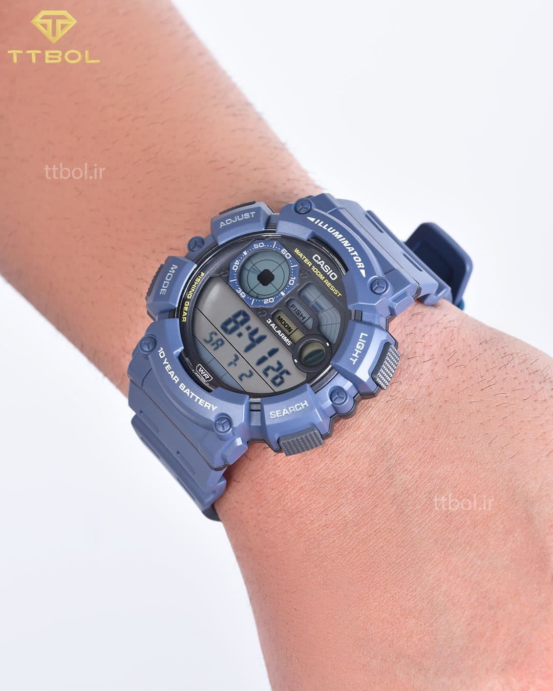 ساعت مچی مردانه کاسیو Casio مدل WS-1500H-2AV — تصویر ۶