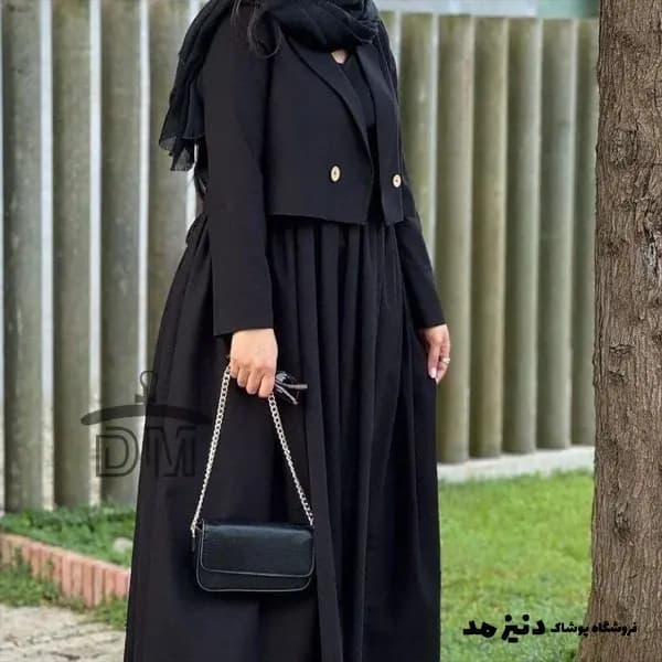ست کت و سارافون زنانه مدل ساحل (جنس لینن خنک) — تصویر ۴