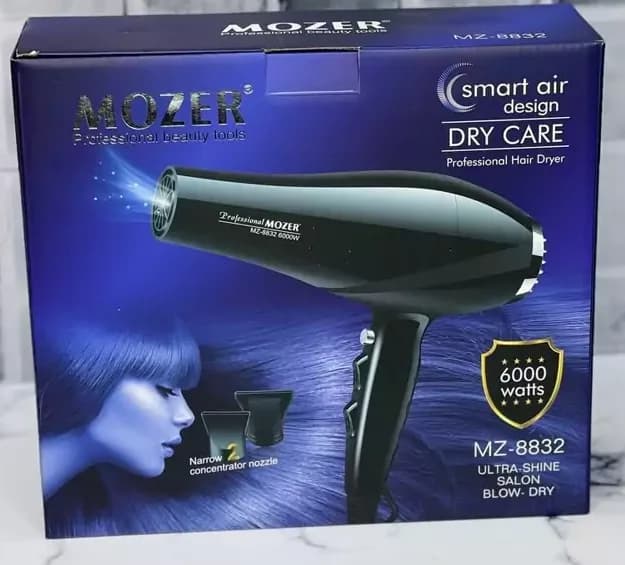 سشوار حرفه ای موزر مدل mz-8832 — تصویر ۴