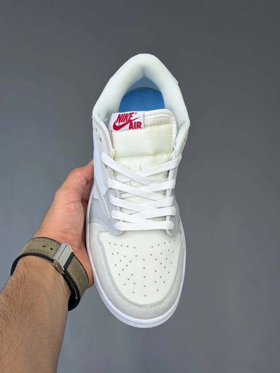 کتونی نایک ایر جردن وان لو ترویس اسکات پاریس Nike Air Jordan 1 Low Travis Scott Paris — تصویر ۷