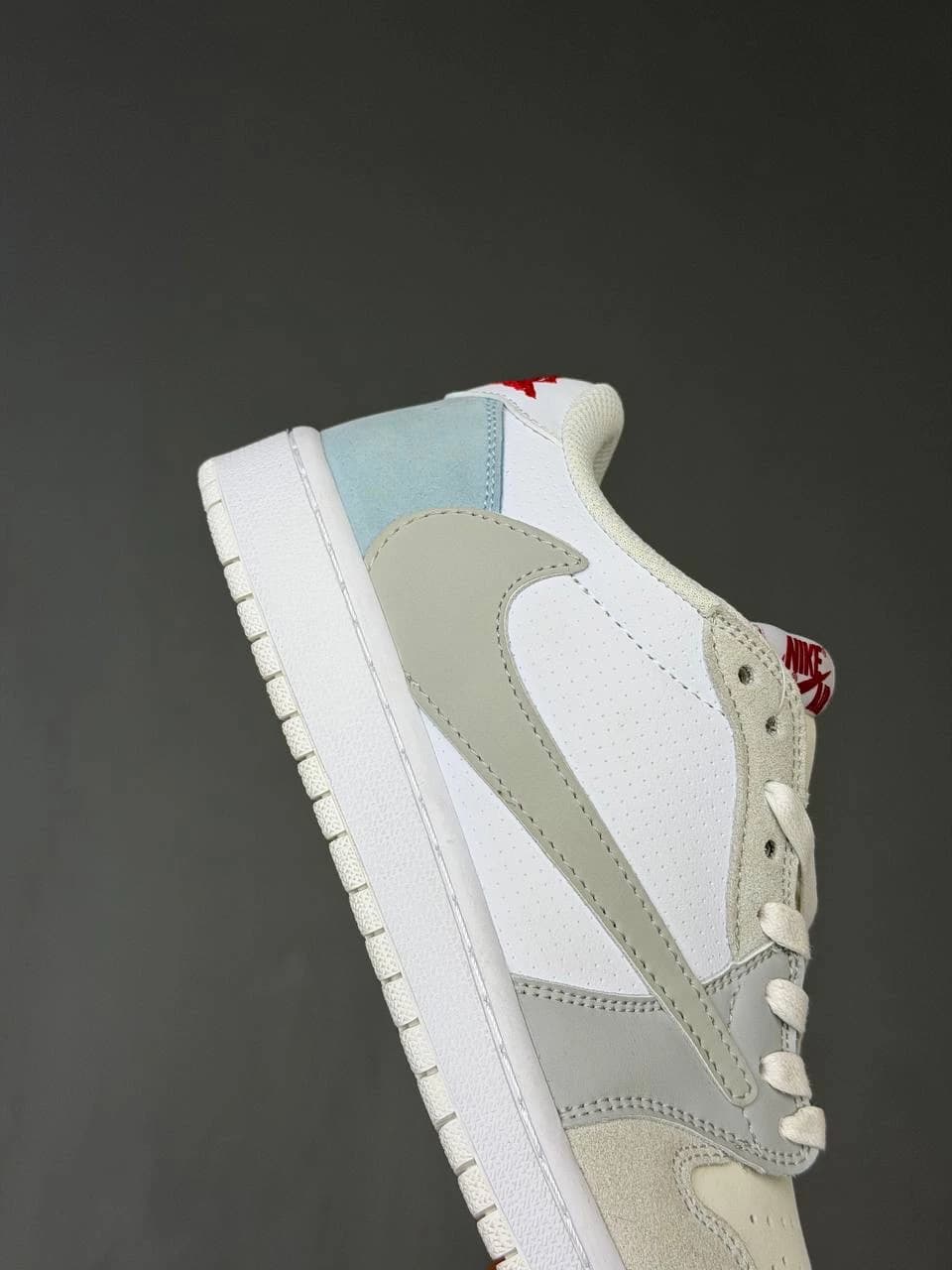 کتونی نایک ایر جردن وان لو ترویس اسکات پاریس Nike Air Jordan 1 Low Travis Scott Paris — تصویر ۵