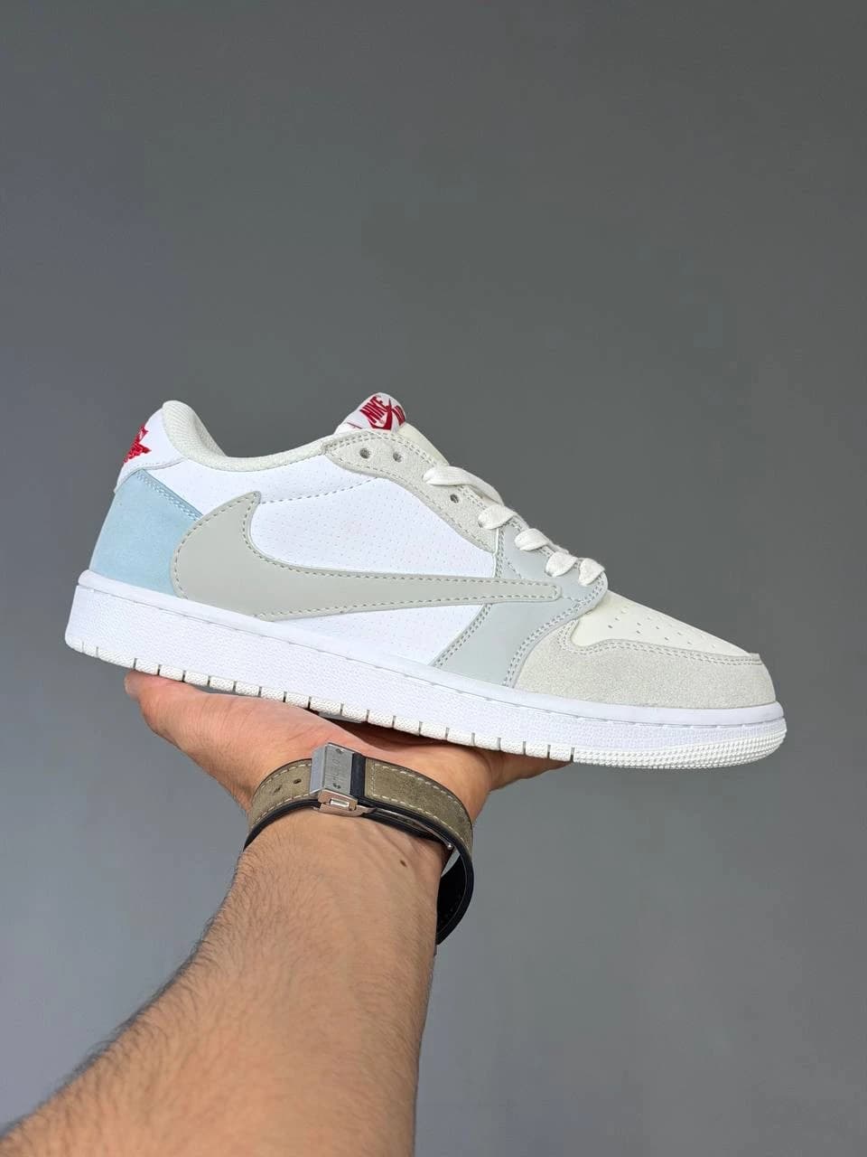 کتونی نایک ایر جردن وان لو ترویس اسکات پاریس Nike Air Jordan 1 Low Travis Scott Paris