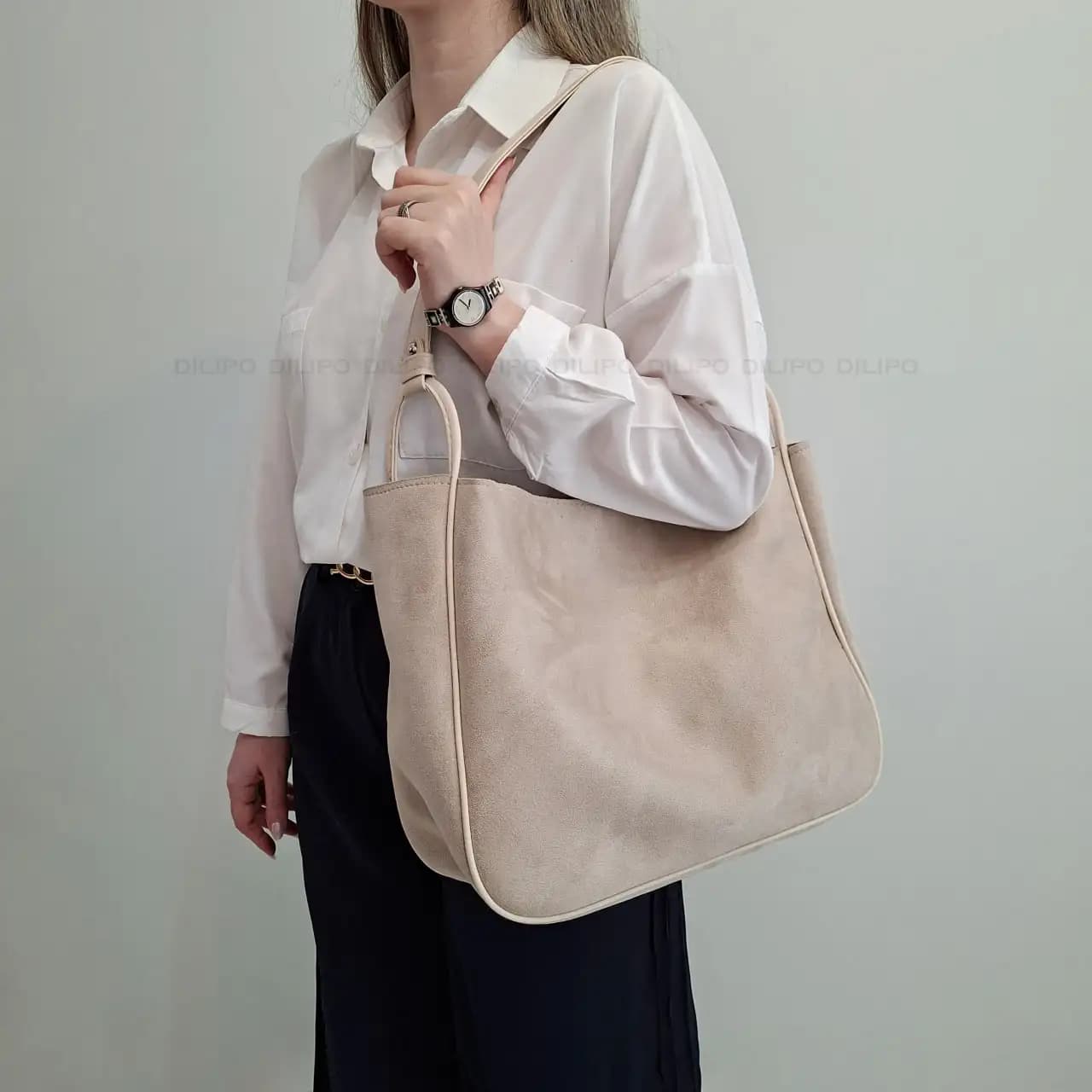 کیف بزرگ دوشی جیر زنانه داناک 2709 — تصویر ۱۰